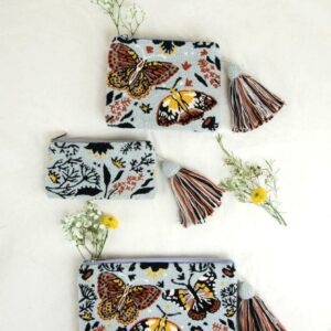 MAMA TIERRA-Clutches Meadow Lichen Storm Gray